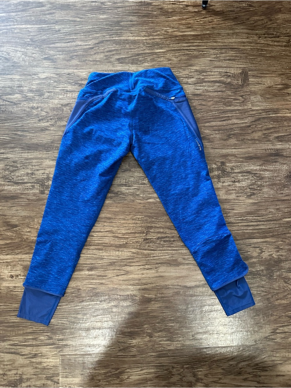 Hylete Blue Heathered Women's Performance Jogger Leggings